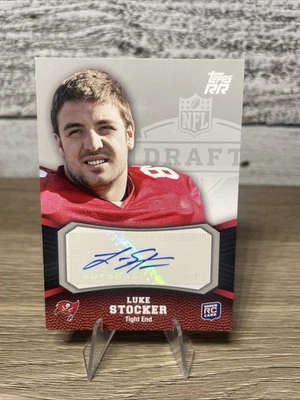 2011 Topps Rising Rookies Rookie Auto Luke Stocker #136 Auto RC. - Image 1 of 2