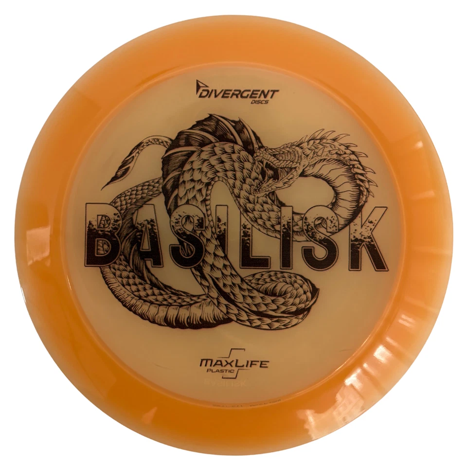 Divergent Discs Basilisk - High Speed - Understable Disc Golf Distance Driver - Image 1 of 1