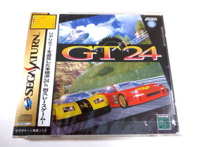GT24 Sega Saturn Japan Game Racing Simulation JVC Victor Limited Japan NEW