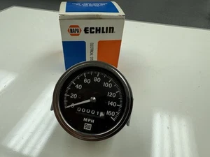 NOS Deluxe Stewart Warner speedometer SW 550BP-D 3/3/8” 160 mph - Picture 1 of 10