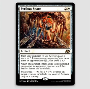 Perilous Snare - DFT #23 Rare - NM / Mint Aetherdrift Single - Picture 1 of 2