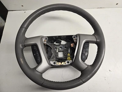 2007-2013 GMC Sierra 1500 Steering Wheel; Fits GM 1500/2500/3500, Lightly Worn. - Image 1 of 4