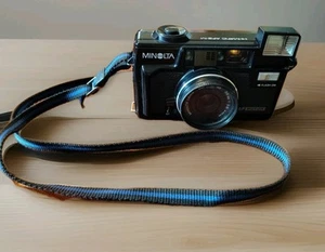 Minolta Hi-Matic AF2-M 35mm Point & Shoot Film Camera 38mm f2.8 Works - Picture 1 of 8