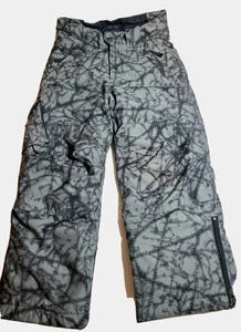 Columbia Ski Pants Snowboard Black Gray Boy's Size 6 - 7 Excellent Condition - Picture 1 of 8