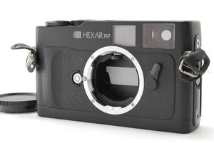【Opt Top MINT】 Konica Hexar RF Black Rangefinder Leica M Film Camera Body JAPAN - Picture 1 of 12