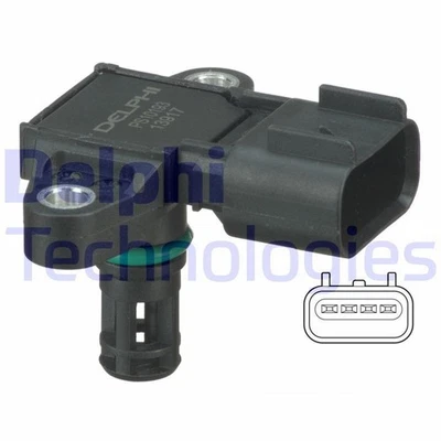 DELPHI PS10193 Ladedrucksensor für FORD FOCUS (DAW, DBW) FOCUS Kombi (DNW) - Bild 1 von 4