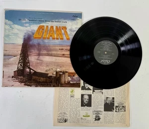 Dimitri Tiomkin soundtrack of the George Stevens production GIANT Capitol LP - Imagen 1 de 10