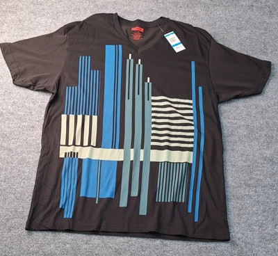 Alfani Short Sleeve Black Basics Men's Size XLarge 100% Cotton T-Shirt NWT - Image 1 of 4