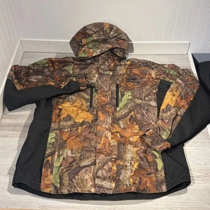 Arctic Cat Snowmobile \ Hunting Jacket Camo Black Men’s XL SHELL ONLY - Picture 1 of 8