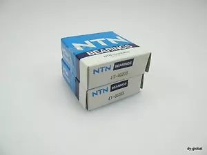 30203 Taper Roller Bearing NTN lot of 2 lathe vertical shaft holder 17X40X13.25 - Picture 1 of 5