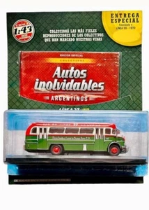 Mercedes Benz L0 1114 (1970) Argentina Bus Diecast 1:43 Unforgettable Cars Rare - Picture 1 of 3