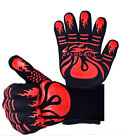 1 Pair Extreme Heat Resistant Gloves Bbq Grilling Cooking Oven Glove Mitts 1472F