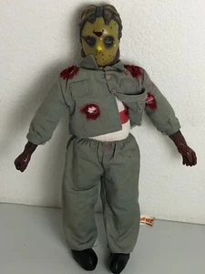 Freitag der 13. Jason Voorhees Plüschpuppe 14 Zoll *LACKVERLUST LESEN* ohne Messer Vintage - Bild 1 von 7
