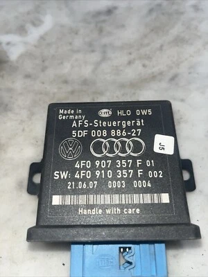 Audi A4 Quattro 2005-2007 módulo AFS 5DF0088627 componente interior A1 Foto 1 de 4