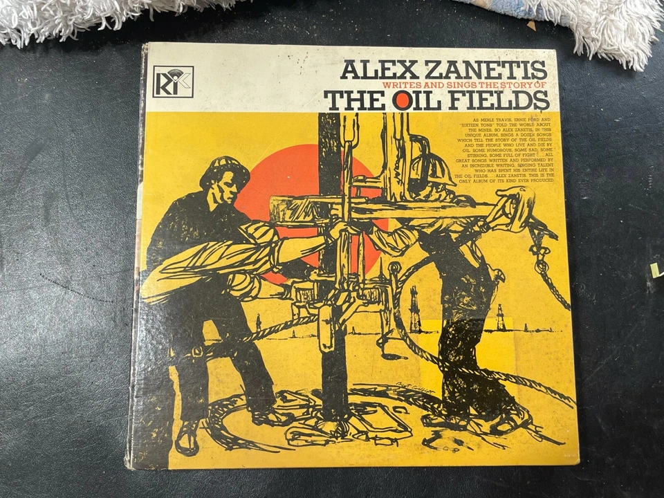 Alex Zanetis The Oil Fields LP VG+ - Imagem 1 de 1