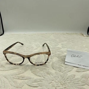 Miyagi Eyewear Italy Mimi 2616 COL 2 52-16-140 Eyeglasses Frame Coral/Black - Picture 1 of 11