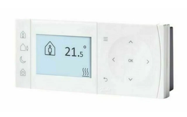 Danfoss TP One-B Battery-Powered Programmable Room Thermostat 087N7851 - Image 1 of 1