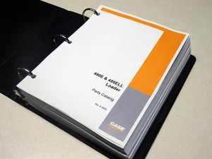 Case 480E/480E LL Catalogo Ricambi Caricatore, Manuale, Elenco, Libro, NUOVO con Raccoglitore - Foto 1 di 5