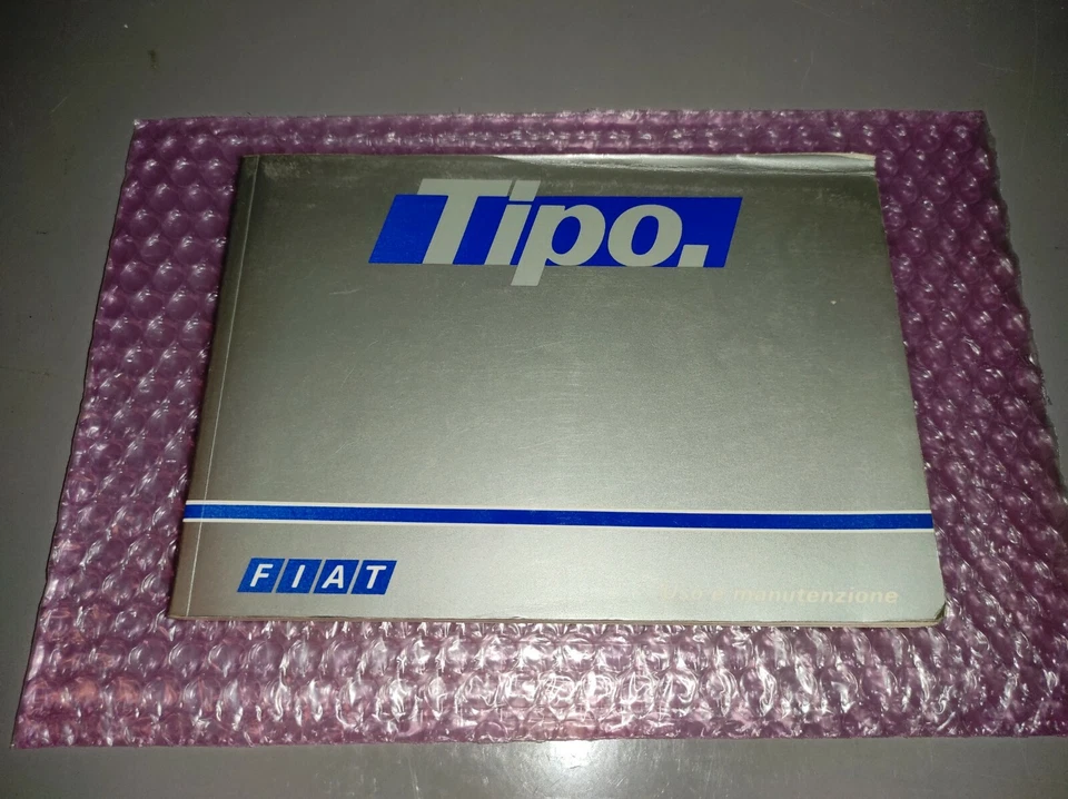 Libretto uso e manutenzione Fiat Tipo stampato 60306330 7/90 11'edizione - Immagine 1 di 1
