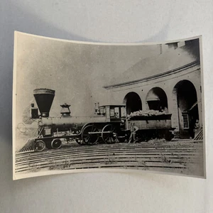 Central Vermont Railway Locomotive Train The Deer Vintage Photo Photograph - Picture 1 of 9