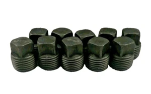 521-803HC Mueller 1/2" Pipe Plug Malleable Black Iron (LOT OF 10) - Picture 1 of 6
