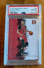 2019-20 Zach Lavine Impeccable SP /75 Chicago Bulls Hobby Box Card PSA 10 Gem
