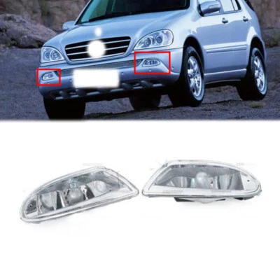 Un par de faros antiniebla delanteros nuevos Mercedes-Benz W163 ML350 ML500 ML430 ML320 Foto 1 de 4