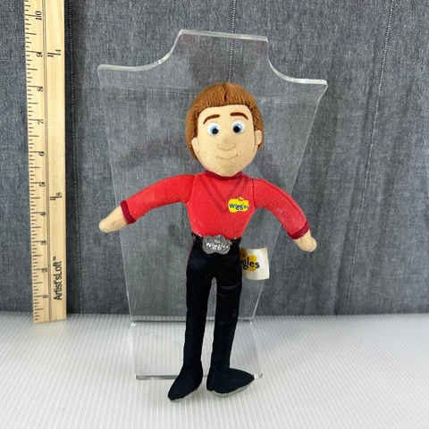 The Wiggles Simon 8" Inch Red Plush Stuffed Figure 2019 Jasnor Cover