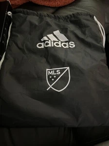 Adidas Black MLS Adult Sports Performance Gym Sack/Backpack - Picture 1 of 1