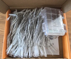 Ollny Lichterkette steckbar - 40m 400 LED Lichterkette (PACKUNG GEÖFFNET) - Bild 1 von 11