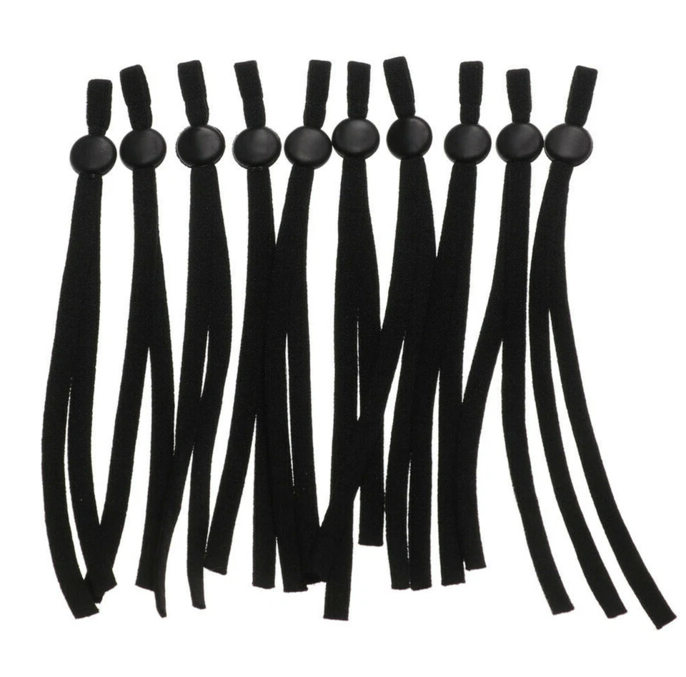 Venta al por mayor de varios colores hágalo usted mismo máscara costura bandas elásticas con hebilla ajustable Foto 1 de 4