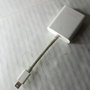 Apple Mini Display Port Male To VGA Female Adapter Model A1307 - Picture 1 of 7