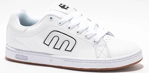 etnies Callicut White/Black Skate Shoes Women's Men's Unisex White NIB 382161 - Picture 1 of 5