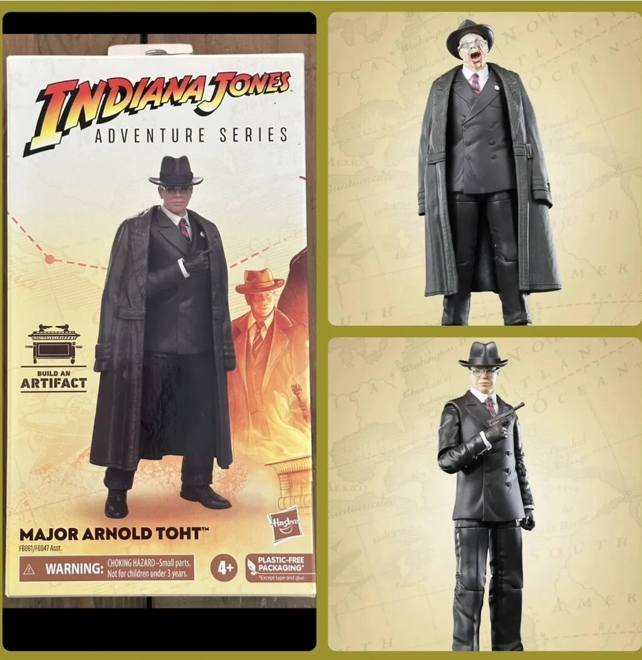 Hasbro Indiana Jones Adventure Series Major Arnold Toht  5 in Action Figure