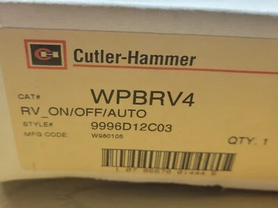 Cutler-Hammer WPBRV4 - Image 1 of 3