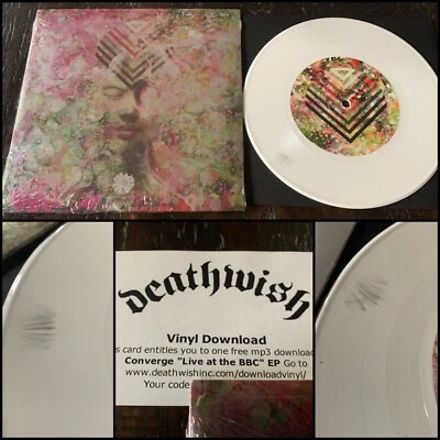 CONVERGE Live At The BBC 7" White Vinyl 333-The Dillinger Escape Plan Both Nails - Image 1 of 4