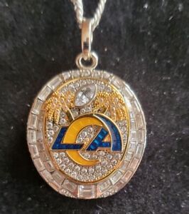 (IN STOCK) 2022 Los Angeles Rams Super Bowl Necklace