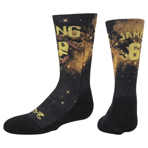 LeBron James Los Angeles Lakers Strideline Crew Socks M/L Cover