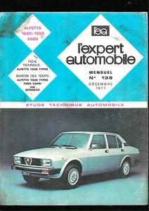 L' expert automobile N° 138 Déc 1977 Alfetta 1600-1800 2000 Ford Capri Scirocco - Picture 1 of 12
