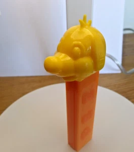 PEZ VINTAGE PIF The Dog Very Rare 3.9 AUSTRIA Half Transparent Orange Stem NF - Picture 1 of 7