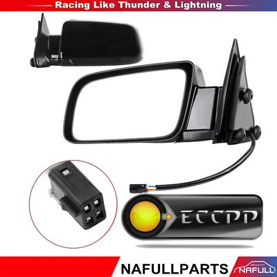 Juego de pares de espejos retrovisores laterales eléctricos para Chevy GMC C/K 92-99 Suburban 1988-98 Foto 1 de 4