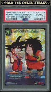 PSA 10 ⭐️ Son Goku Korin's Tower History Promo Card Super DBS DBZ Z Heroes - Picture 1 of 1