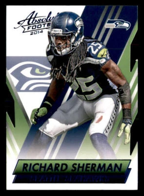 2014 Panini Absolute Retail Blue #22 Richard Sherman - Image 1 of 2