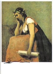 Postal artística - Camille Corot: La poesía - Imagen 1 de 1