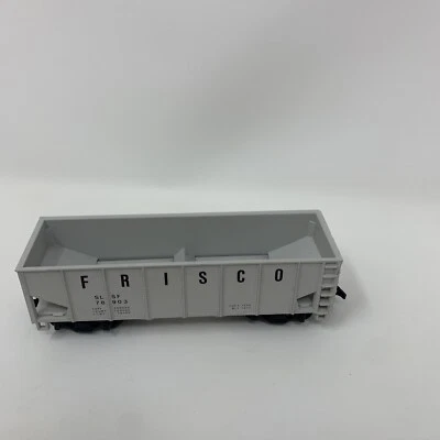 HO Scale Model Power 36' 2 Bay Open Hopper, Frisco Lines, Gray, #78903 BNOS c5 - Image 1 of 4