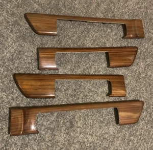 NICE 89 Mercedes W126 300SEL wood trim set, for door panels, zebrano - Picture 1 of 3