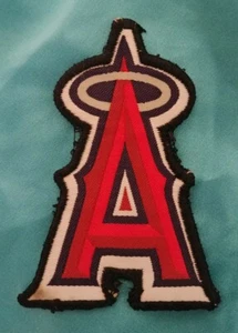 3 Zoll groß Los Angeles Anaheim Engel Buchstabe A mit Heiligenschein Aufnäher - Bild 1 von 12
