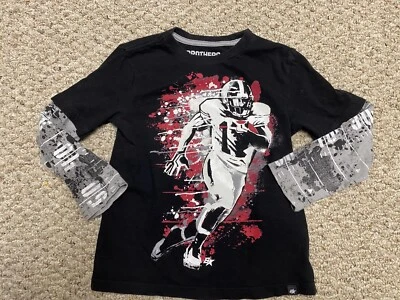 Boys Brothers football Long Sleeve T-shirt size 5T  - Image 1 of 4