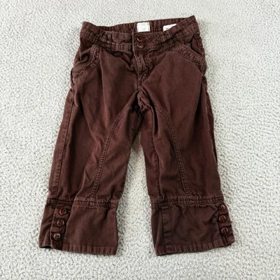 Pantalones Chinos Gorpcore H&M L.O.G. Etiqueta De Productos Graduados Marrón Niñas Talla 9-10Y Foto 1 de 4