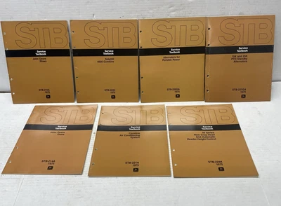 7 libros de texto de servicio John Deere STB 1975 disco de arado 6600 Sidehill ETC M-07 Foto 1 de 4